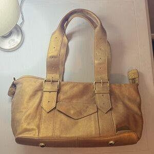 Gold Shoulder Bag